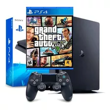 Playstation 4 Slim 1 Tera Nuevo + Gtav 