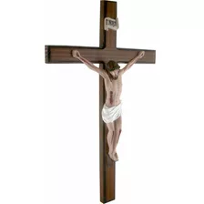 Estatueta Jesus Crucificado 50 Cm Crucifixo - Jesus - Inri 