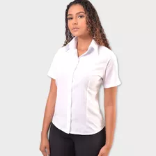 Camisete Feminina Manga Curta Gabardine Uniforme