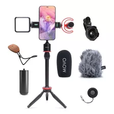 Ivlog1 Smartphone Video Vlogging Bundle Micrófono Dire...