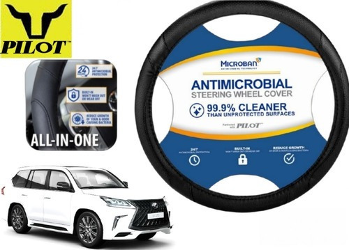 Funda Cubrevolante Negro Antimicrobial Lexus Lx 2024 Foto 4