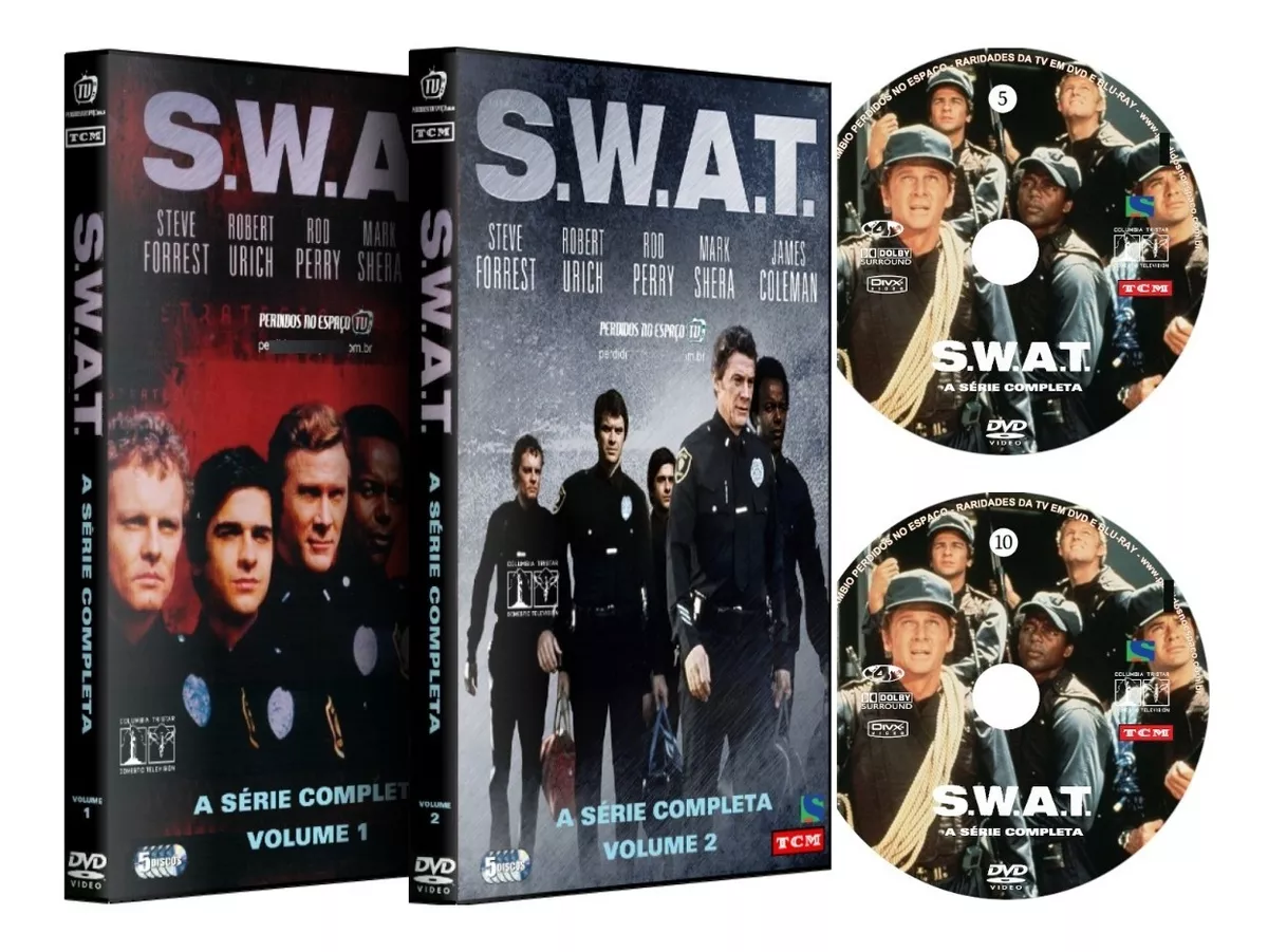 Dvd Swat Série Clássica Completa Dublada Digital Legendada
