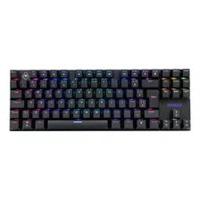 Teclado Mecanico Mancer Ghoul Mk2 Rgb Abnt2 Switch Marrom Cor De Teclado Preto Idioma Português Brasil