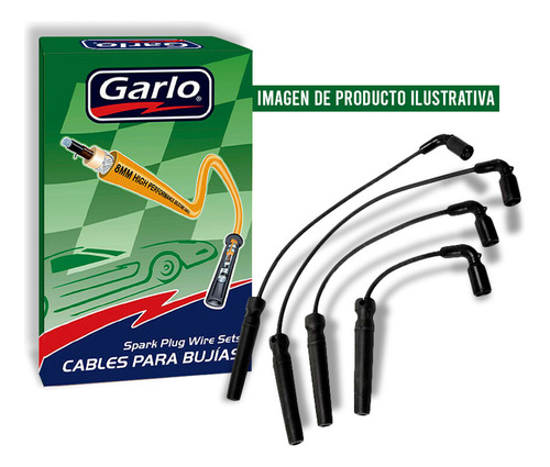 Kit Cables Bujias Capri 2.3l 8v 77 Garlo High Performance Foto 7