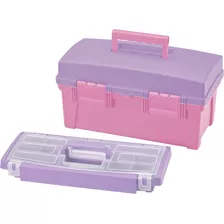 Caja Organizadora Para Maquillaje Vanity 16'' Con Espejo