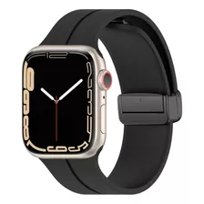 Para Apple Watch 8 Ultra Banda Magnética De Silicona