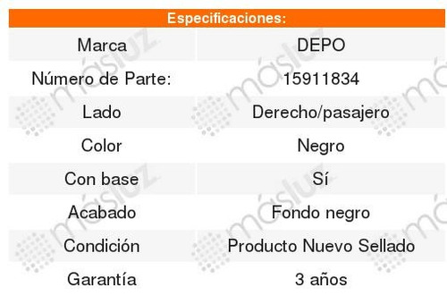 Par De Faros Depo Gmc Canyon 2004 2005 2006 2007 2008 2009 Foto 2