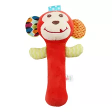 Peluche De Felpa Sonajero Y Apretable Para Bebés Tedmimak