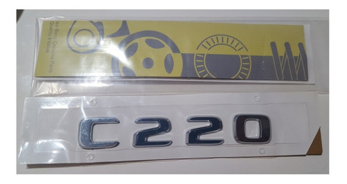 Letra Cajuela Mercedes Benz C220 Numero Emblema Kompressor Foto 3