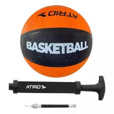 Bola De Basquete Rua Quadra Texturizada E Bomba De Ar Atrio