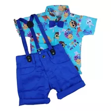 Roupa Temática Infantil Dos Bolofofos Pão De Queijo