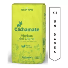 Yerba Mate Hierbas Del Litoral Cachamate 500 Gr X 2 Unidades