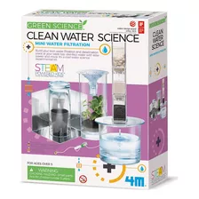 Experimento Ciencia Del Agua Limpia Juego Stem Niños Niñas 