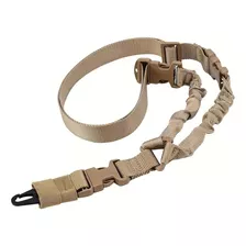 Portafusil Tactico 1 Punto Militar Bungee Eslinga Sling Caza