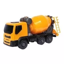 Mini Caminhão Betoneira De Concreto Infantil Roma Brinquedos