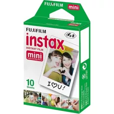 Filme P/ Instax Mini 8 9 7s 90 Polaroid 300 C/ 10 Fotos
