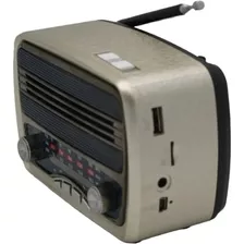 Radio Vintage Retro Am Fm Sw Parlante Bluetooth Portatil Usb