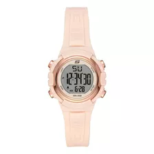 Skechers - Reloj Digital Sr6187 Para Mujer Color De La Correa Rosa Color Del Bisel Rosa Color Del Fondo Gris