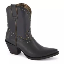 Bota Vaquera De Piel Forastero Wéstern Mujer 3310328