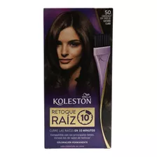 Kit Tinte Wella Professionals Koleston Retoque De Raíz 10 Tono 50 Castaño Claro