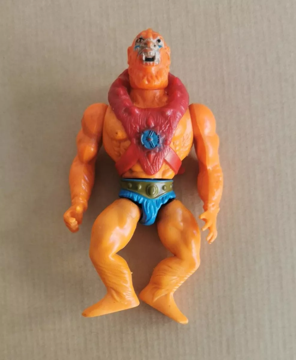 Boneco Antigo He-man Homem Fera Estrela Motu Anos 80