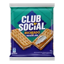 Biscoito Club Social Rech Integral Sabor Requeijão Pt 106g