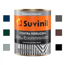 Tinta Esmalte 3 Em 1 P/ Metais Contra Ferrugem Suvinil 900ml