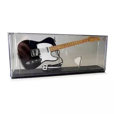 Miniatura Guitarra Telecaster 1:4 (estojo Cristal) Pt