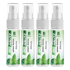 Bio Halitz Spray Aromatizante Bucal Sabor Menta 4unidades