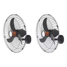 Conjunto 2 Ventiladores De Parede 70cm Goar V70p Oscilante