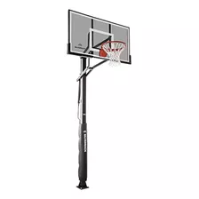 Silverback Ghost Basketball Goal Con Tablero De Vidrio Templ