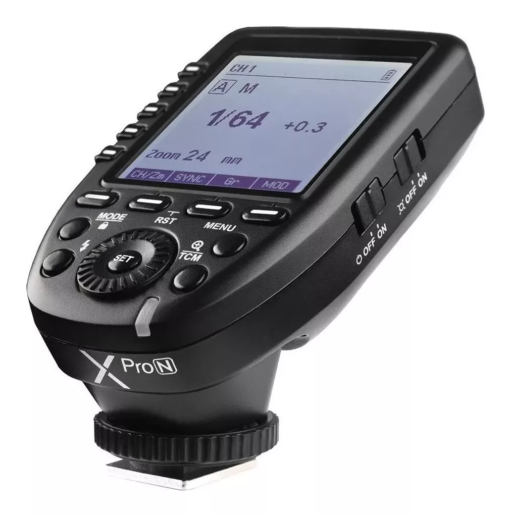 Rádio Flash Godox Xpro Ttl Para Câmeras Nikon Xpro-n