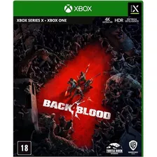 Xbox One Back 4 Blood Novo Lacrado