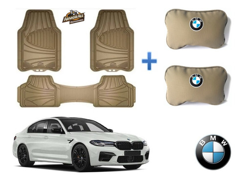 Kit Tapetes Armor All + Cojines Bmw 535i M5 2021 A 2023 Foto 8
