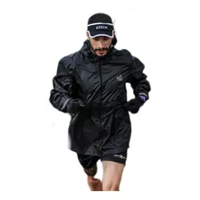 Rompevientos Impermeable Running Trail Osx Nx4 C/capucha