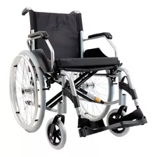 Cadeira De Rodas Dobrável Em Alumínio Adultos 120kg Dellamed