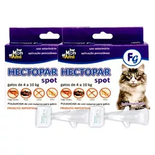 2 Hectopar Spot Antipulgas Gatos Fg Acima De 4kg - Mon Ami