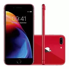 iPhone 8 Plus 256 Gb Vitrine Red Tela 5,5 C/ Nfe + Garantia