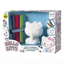 Boneca Hello Kitty Para Colorir Com Canetinhas Para Pintar