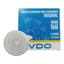 Disco De Tacografo Diario 125km Vdo