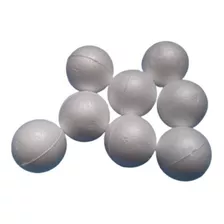 Bola Em Isopor 1,5cm (15mm) - Pacote Com 200 Unidades 