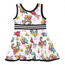 Minnie Mouse Daisy Duck Vestido Ultra Suave Para Niñas