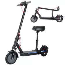 Scooter Electrico Plegable Con Amortiguador Sillas Y Lámpara