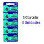 05 Bateria Sony Murata 371 Sr920sw Relógio - 01 Cartela