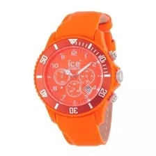 Ice-watch - Ice-chrono Matte - Big 48 - Fluo Orange - Cuero