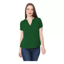 Suave Blusa Casual De Moda Mujer Dama