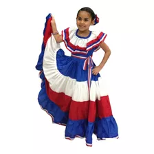 Vestido Tipico Costa Rica , Dominicana Peru Todos Los Países