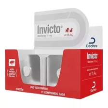 Antipulgas Invicto Cães E Gatos Até 11,4kg 1 Comp. Dechra