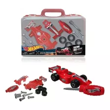 Auto Hot Wheels Para Armar Formula 1 En Maletin Set Armable 