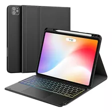 Greenlaw Funda Para iPad Pro 12.9 Con Teclado, Superficie Re